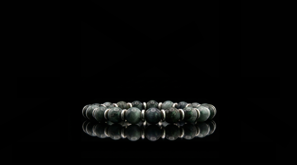Pulsera de Ojo de Halcón y Plata 925 — MESTIER