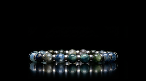 Pulsera Cianita y Plata 925 — Stillness